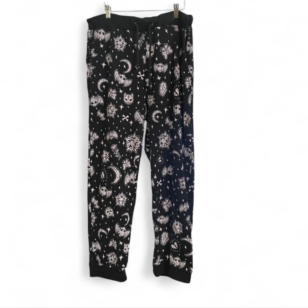 SOLD - Dolls Kill Black and White Patterned pants
